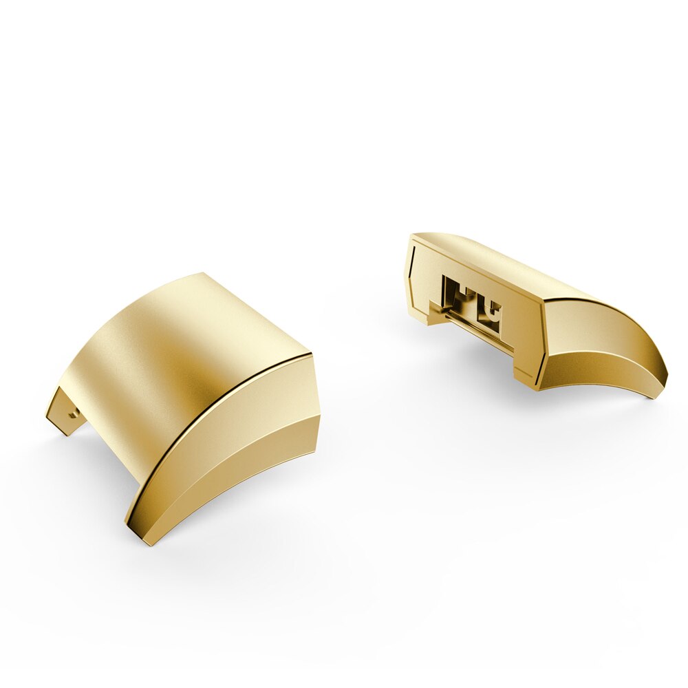 Stainless Steel Adapter Connector For Fitbit Charge 2 Watch Band Strap Bracelet for Fitbit Charge2 Smart watch accessioes: Gold