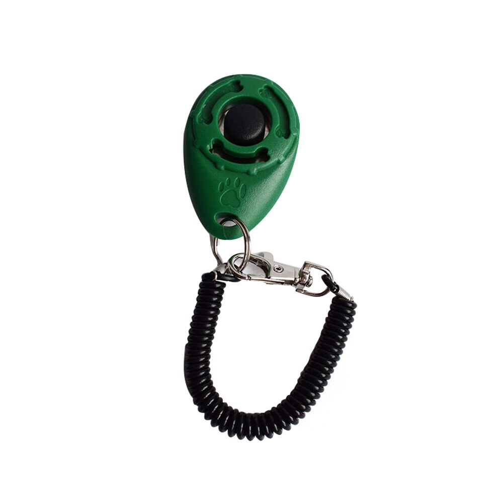 Transer Hond Tranining Supply Hond Huisdier Clicker Training Aid Polsband Smart Dog Training Huisdier Tool Met Polsband: green