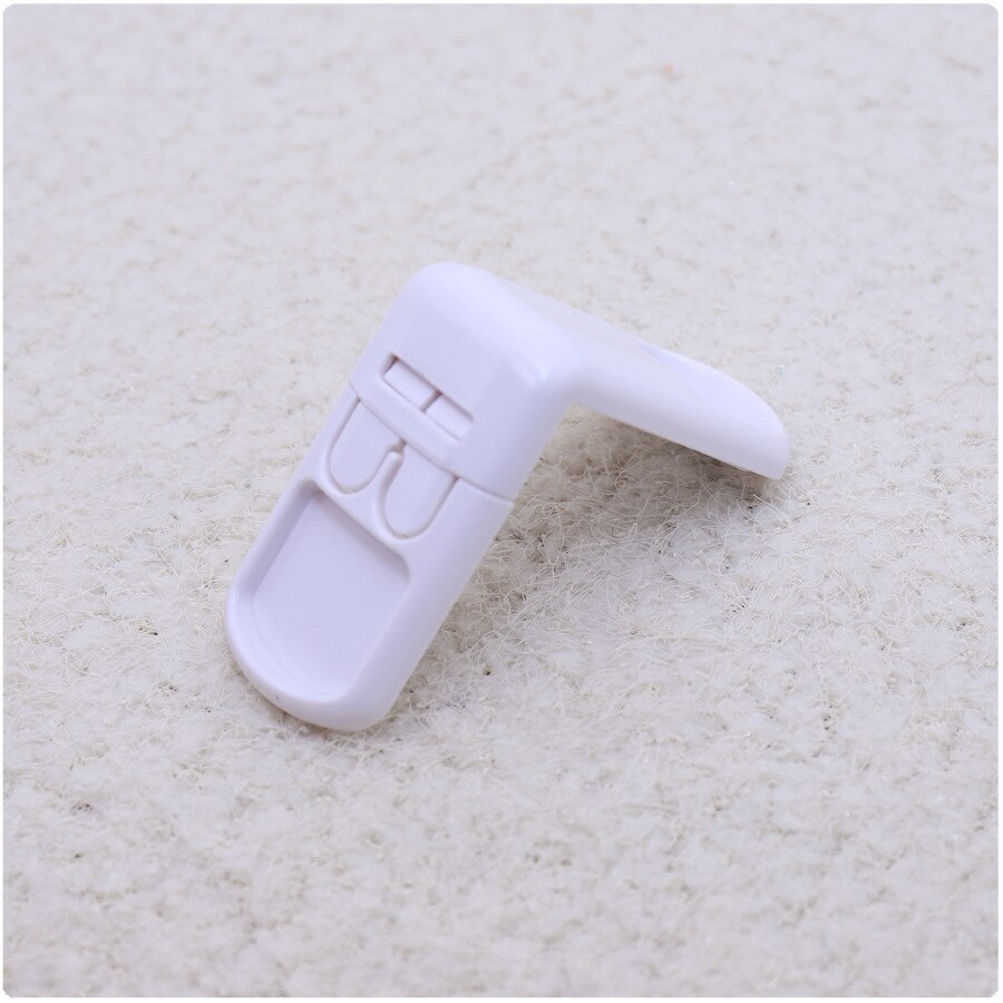 5pcs Plastic Baby Safety Protection From Children In Cabinets Boxes Lock Drawer Door Terminator Security Product: 5pcs white