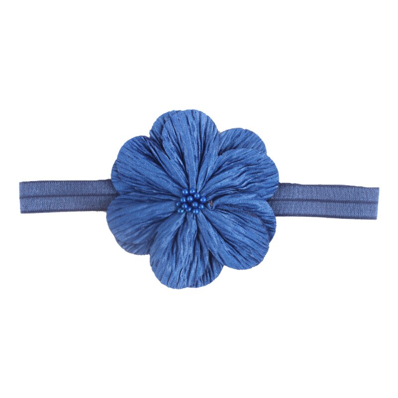 Baby Wellenförmige Falten Stirnband freundlicher Stirnband Neugeborenen Bogen Bandana Kind Foto Haar Zubehör Requisiten freundlicher Kopf Blume