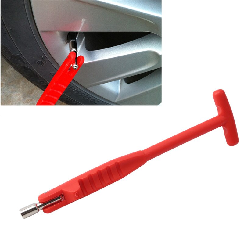 Extracteur de tige de Valve de pneu, outils de réparation de pneu en métal, extracteur de noyau de Valve de moto de voiture