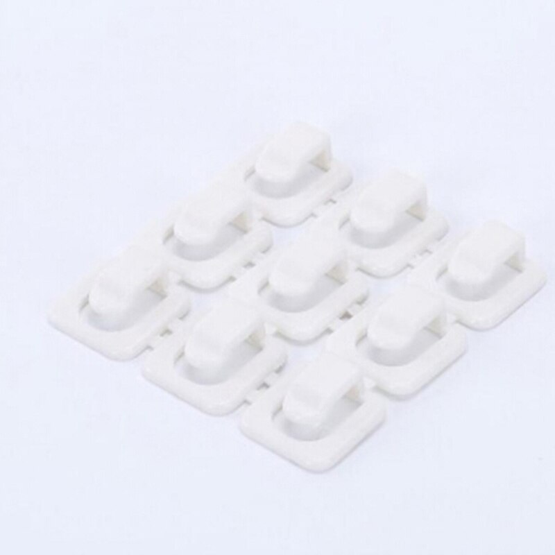 18 Pcs/Set Wire Winding Clip Self-adhesion Wire Winding Device Wire Arranging Clip Buckle Type Wire Winding Device Tools