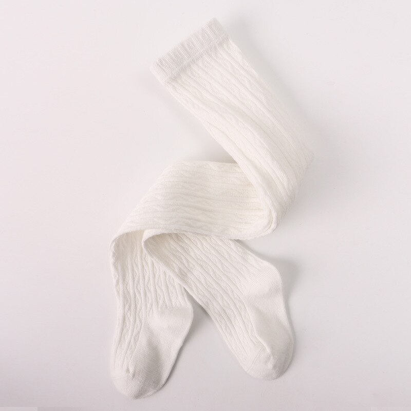 Leuke Herfst Kids Baby Meisjes Winter Gebreide Panty Kousen Geribbelde Panty Panty: A / 6T