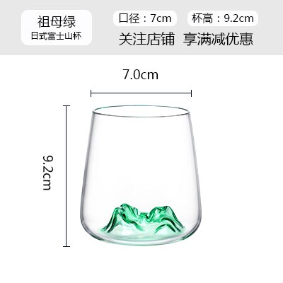 Vasos de cristal de estilo nórdico, vasos dobles transparentes, creativos, aptos para beber, gobetas y Verres, EK50GC
