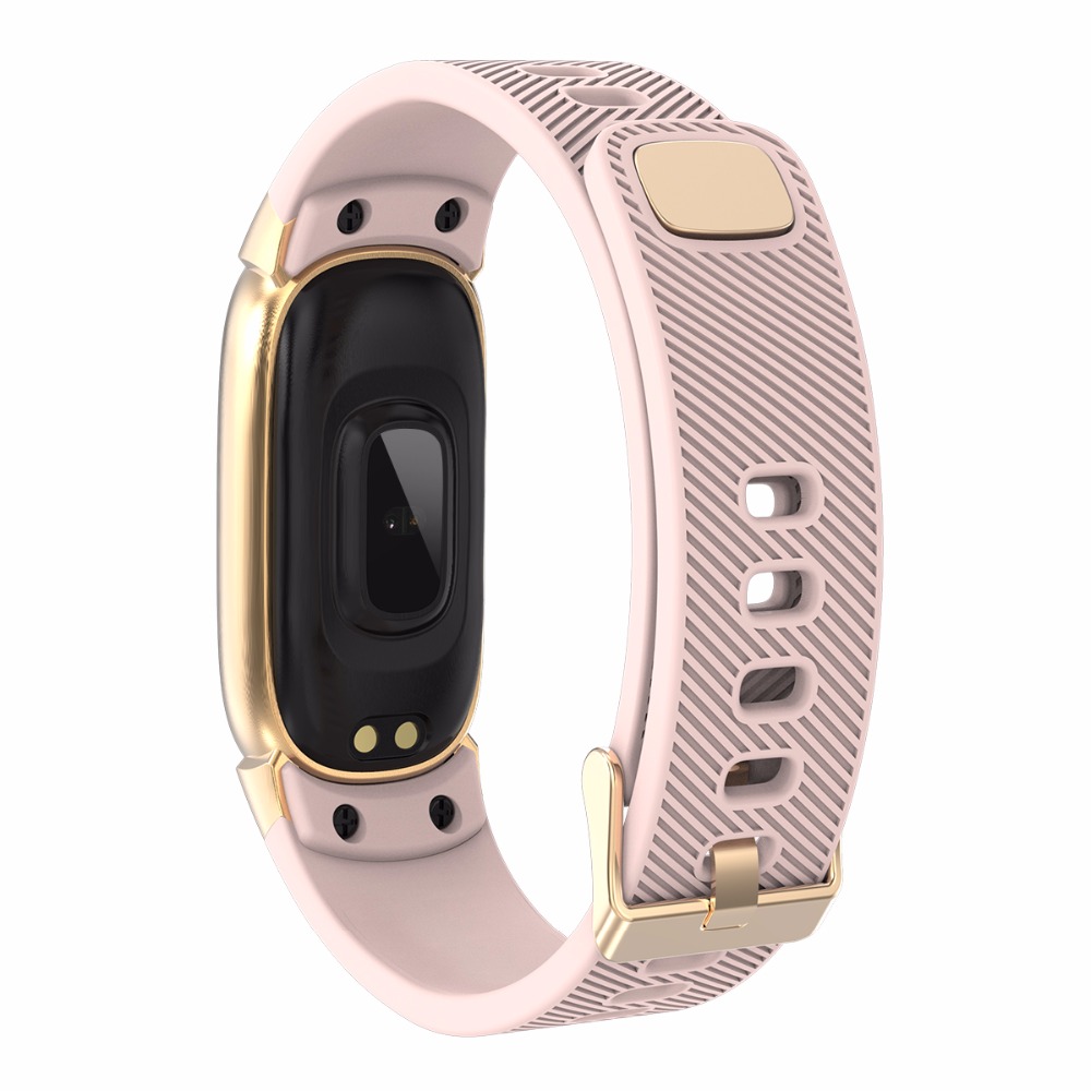 GIAUSA Sports étanche montre intelligente femmes Bracelet intelligent Bluetooth moniteur de fréquence cardiaque Fitness Tracker Smartwatch boîtier en métal