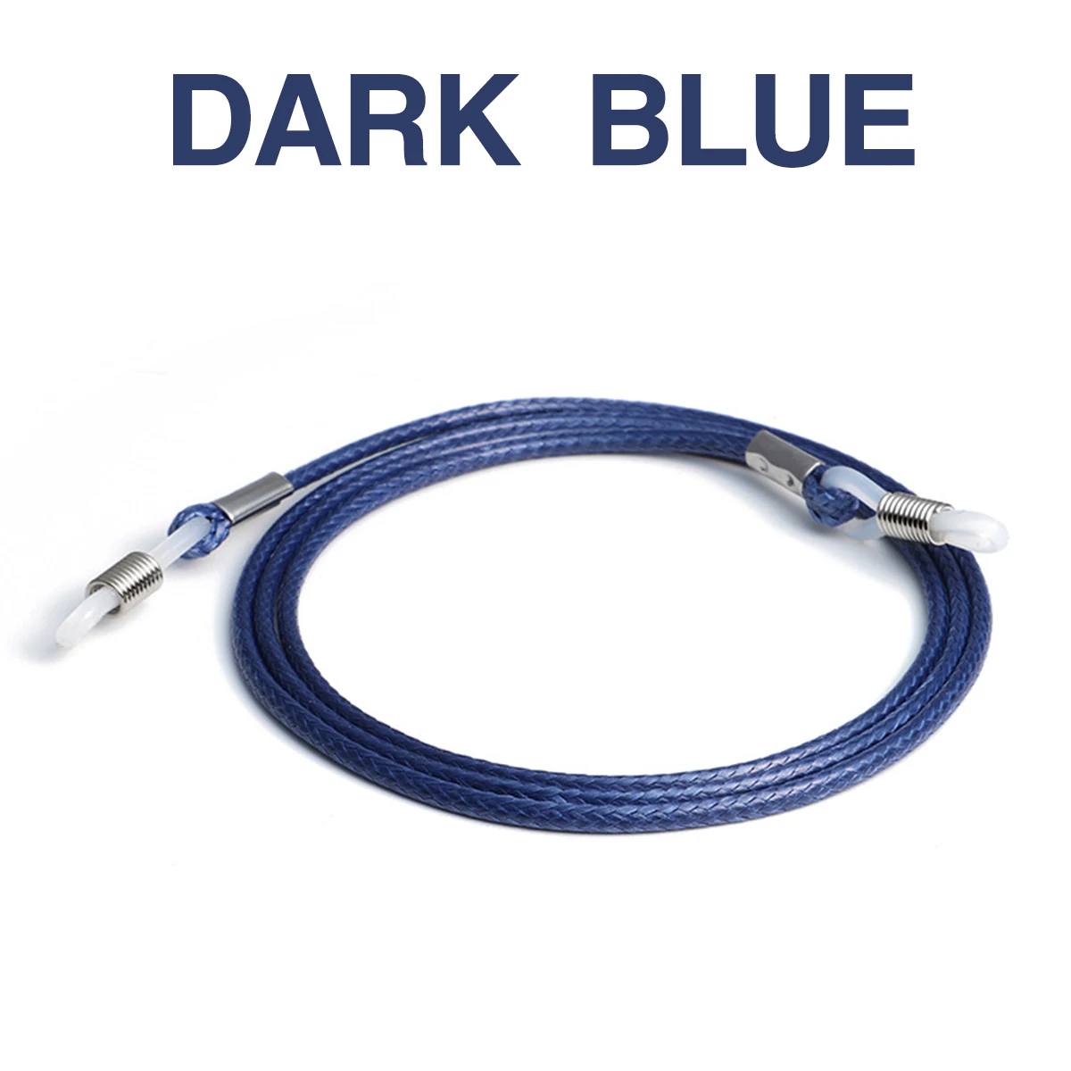 Solid Braided Glasses Strap Neck Cord Adjustable Sunglasses Eye Glasses Chain Rope Lanyard Holder Anti Slip Eyewear Accessory: MULTI