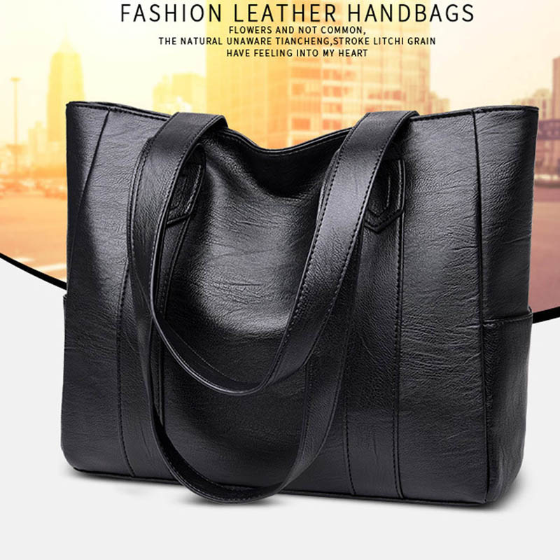 Bolsa feminina versátil de couro pu, bolsa de ombro crossbody com zíper para enxerto