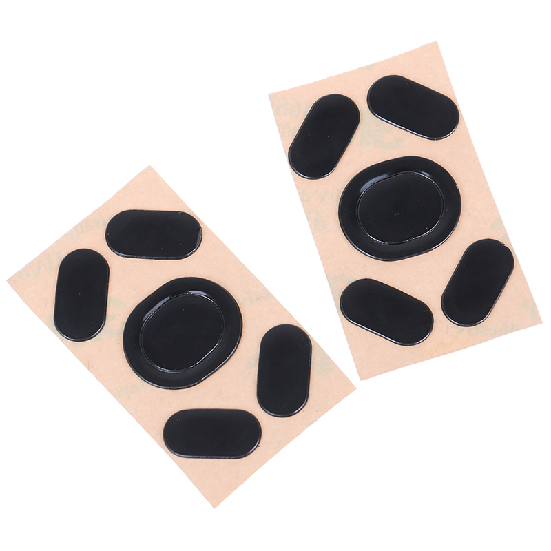 Mouse Feet Skates Pads For Logitech G102/G203 Wireless Mouse Anti Skid Sticker Replacement Connector 1/2/3set 0.6mm Thicknes