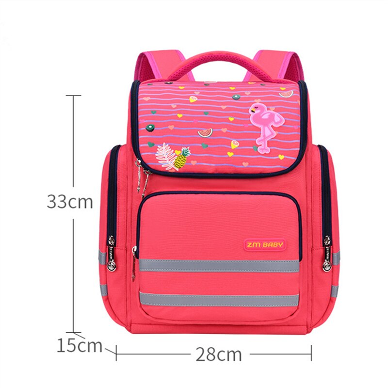 Kids School Tassen Voor Kleuterschool Mode Rugzak Cartoon Gedrukt Kinderen Waterdichte Schooltas Ruimte School Rugzakken: S rose red