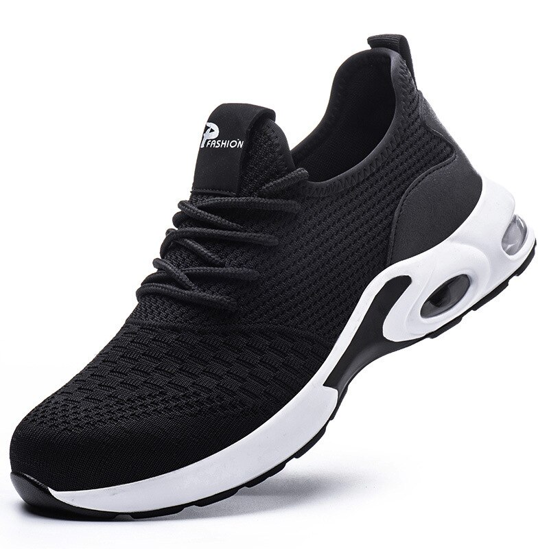 Breathable Light Work Safety Shoes Summer Male Anti-Odor Anti-Smash Anti-Puncture Indestructible Sneakers Male: 44