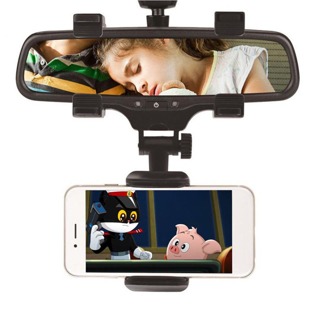 Car DVR Holders 2 Generation Universal Adjustable Auto Rearview Mirror Mount Cell Phone Holder Bracket Dash Cam Fixing Stands