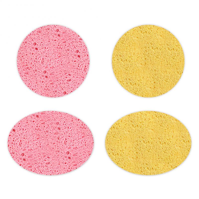 Natural Exfoliating Face Wash Cleansing Puff Remover Face Cleansing Towel Reusable Cleansing Makeup Sponge Shoe Type TSLM1