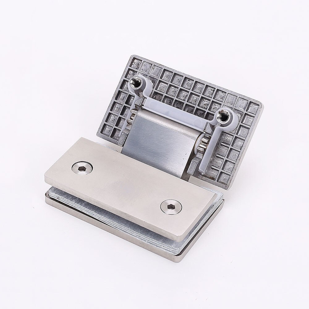 Stainless Steel Hinge for 8-10mm Glass Bracket Glass to Glass Door Hinges Bathroom Shower Door Bracket Glass Door Hinge