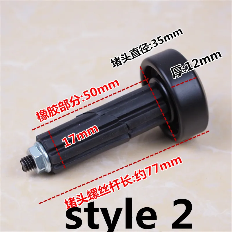 Manopole universali per manubrio moto da 22 mm Estremità Pesi per estremità manubrio per CG125 GS125 125CC