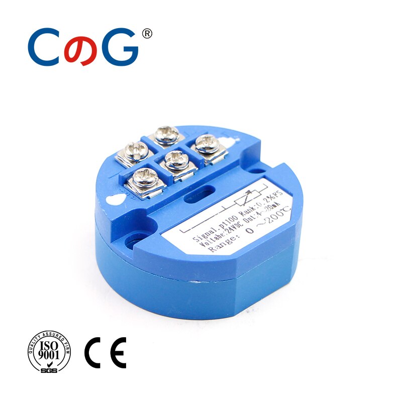 Pt100 type  to 4-20ma -50-50 0-50 0-100 200 300 grader rtd input 4-20ma output  dc24v termisk modstand temperatur transmitter
