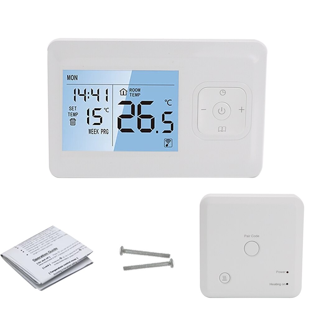 Smart WiFi Touch Thermostat Temperature Wireless C... Grandado