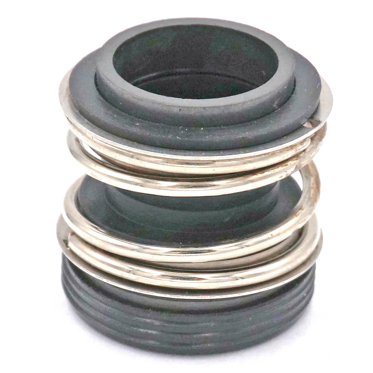 16mm Innen Durchmesser Mechanische wasserpumpe welle dichtung Single Spule Frühling Kohlenstoff vs Silizium Hartmetall NBR