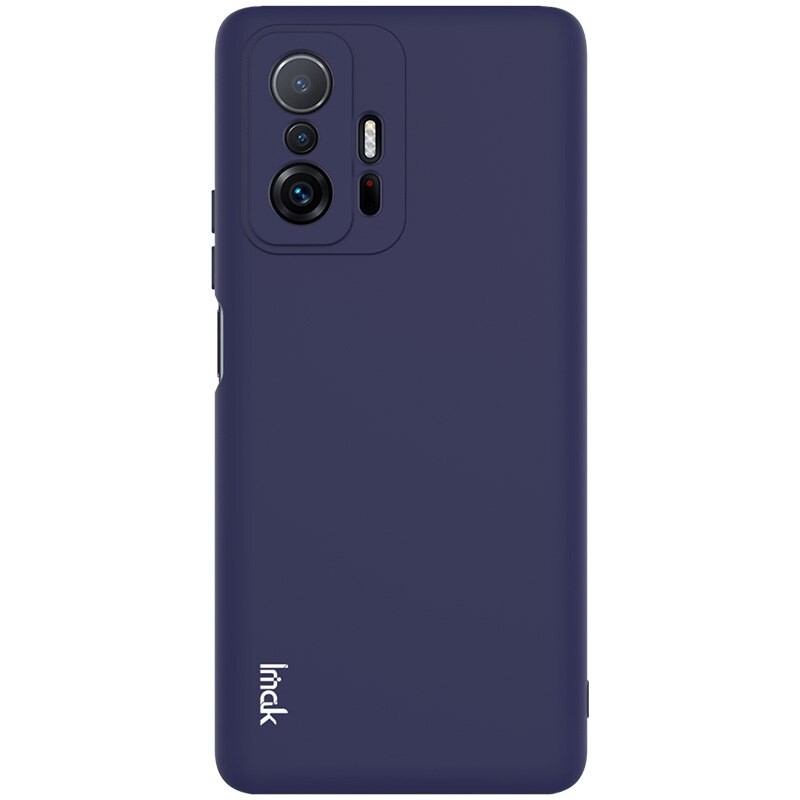 Imak Voor Xiaomi Mi 11T Case UC-2 Frosting Flexibele Dunne En Licht Zachte Tpu Cover Case Voor Xiaomi 11T Mi11T Pro: for Mi 11T / Navy Blue
