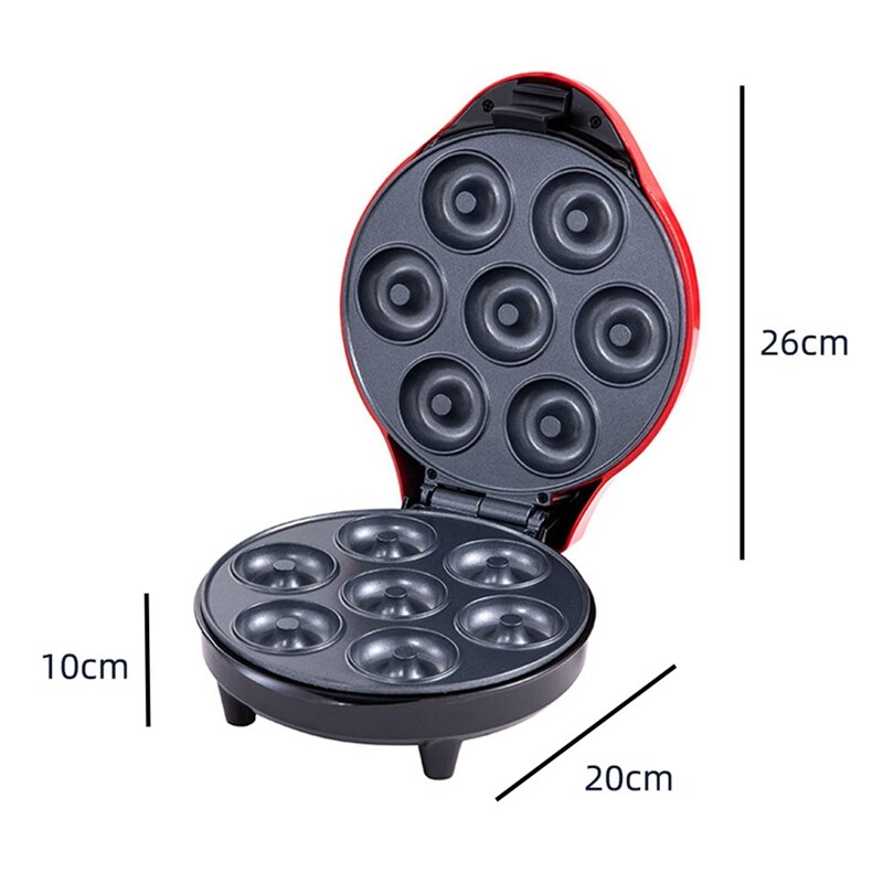 Mini Machine à donuts pour le petit déjeuner des enfants, Snacks, Desserts, etc. avec Surface antiadhésive