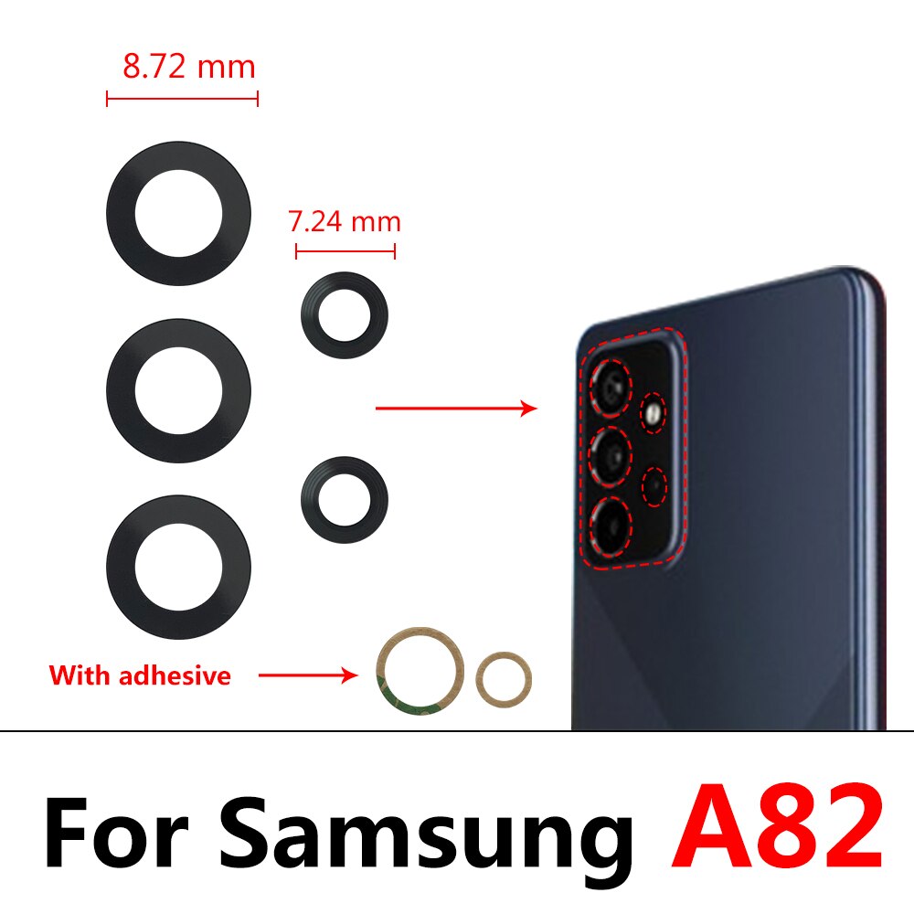 Samsung A32,a52,a72,a82,s21 plus,s21用のSamsung携帯電話レンズ,交換部品,ツール用のウルトラリアカメラ