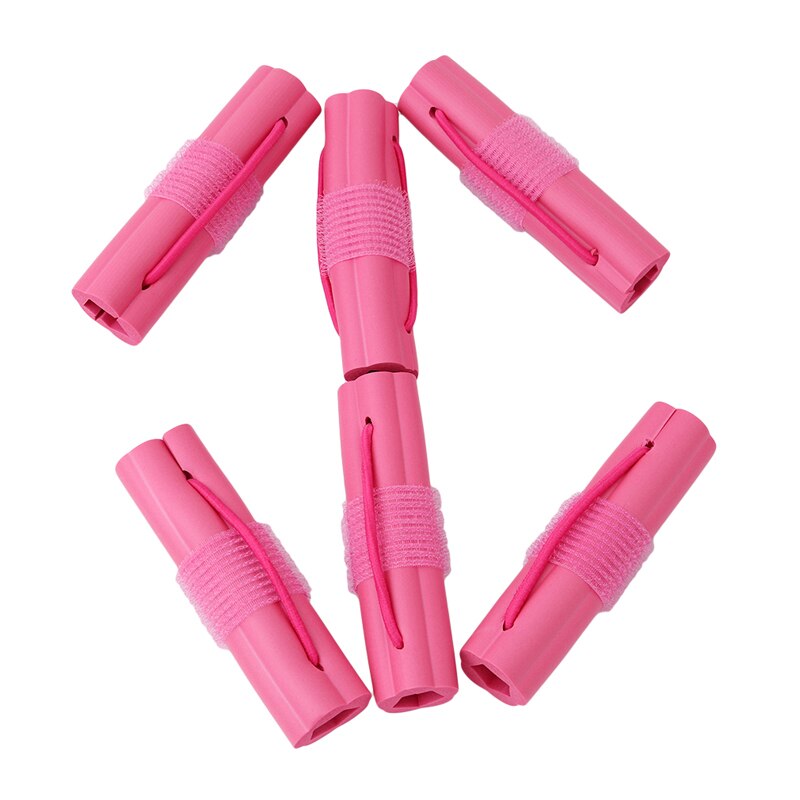 1 pak haarkolom nacht slaapspons krultang krultang elastisch zacht kussen haarkrul diy spons haarstyling kolom tool