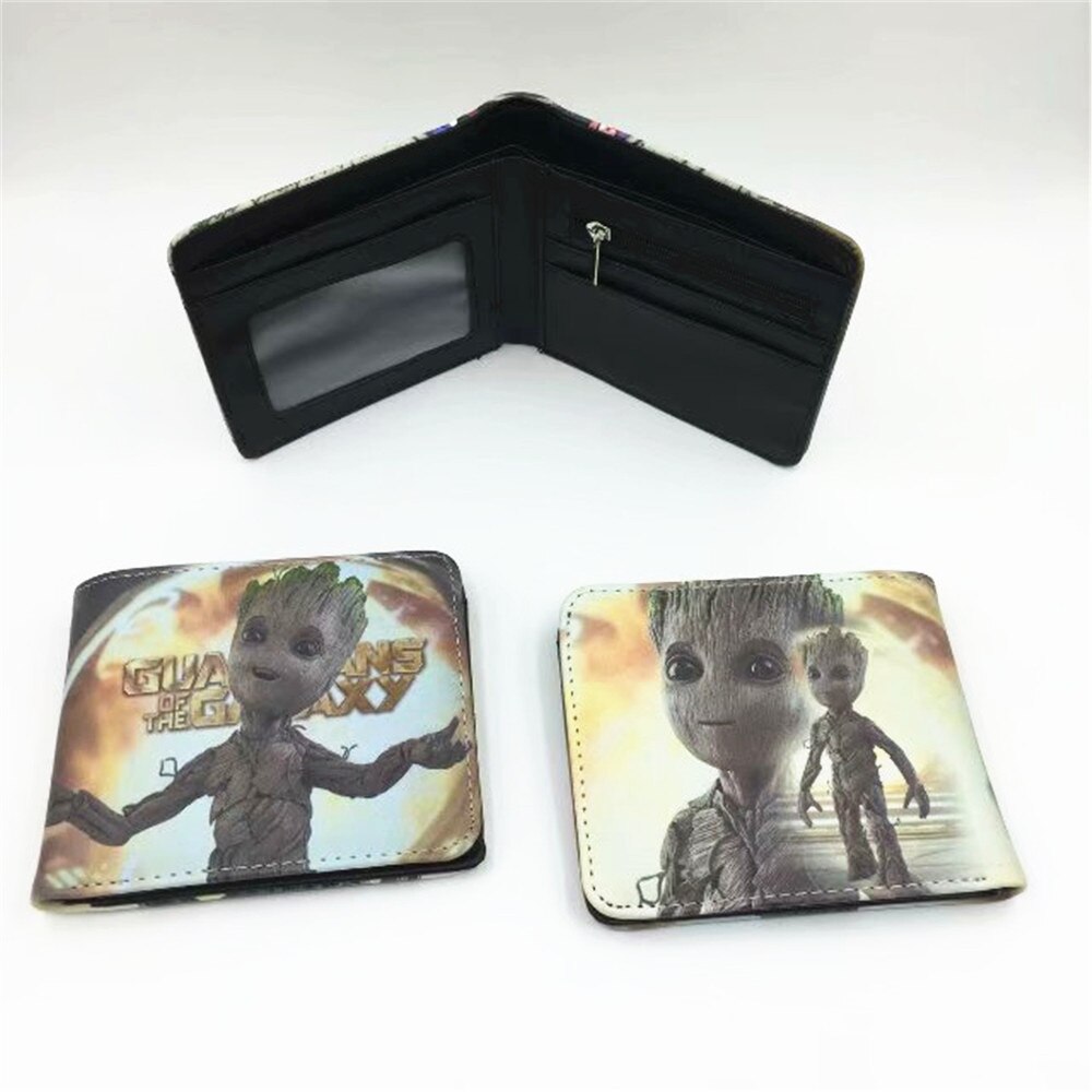 Gardiens de la galaxie hommes femmes PU portefeuille porte-monnaie unisexe portefeuilles ID/porte-carte de crédit: 6