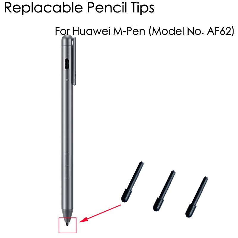 Puntas de lápiz reemplazables para Huawei M-PEN AF62, lápiz táctil original MediaPad M5 Pro, Stylus, punta de lápiz