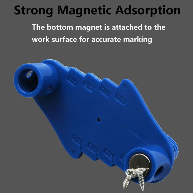 Center linia miernik znalazca Center Scriber Cieśla narzędzia robić obróbki drewna znakowanie Centerline miernik drewniany znacznik znacznik skryba