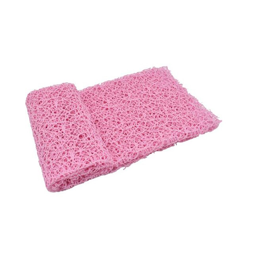 Baby Fotografie Prop Deken Kant Stretch Netto Wrap Doek Grof Mesh Hollow Fotografie Wrap Doek Ademend Fotografie Props: pink