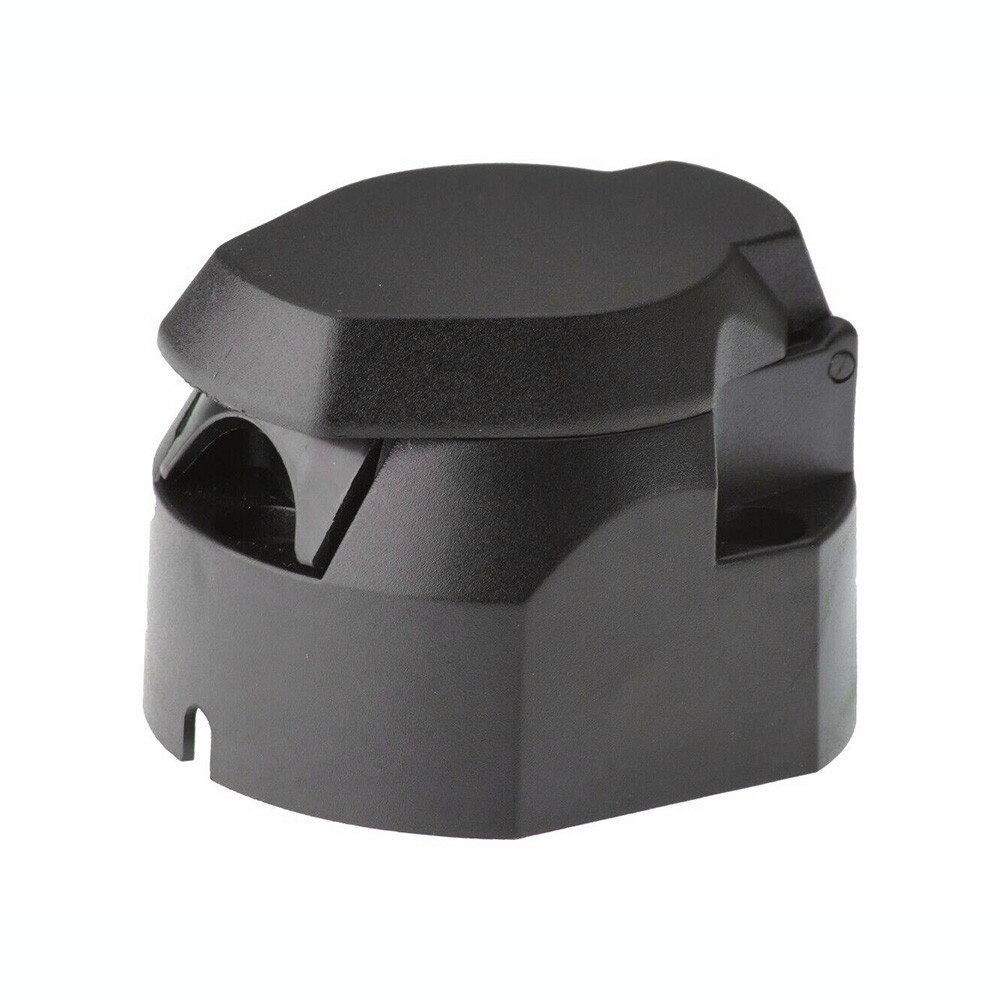 1set Car Trailer Socket 13-Pin OVAL + Automatic Switch-Off Screws + Nuts For Caravans SW8 Stop Nut With Plastic Ring M5