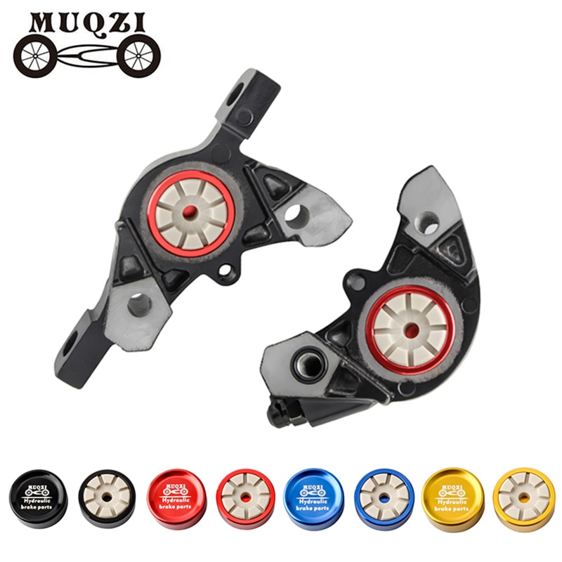 Muqzi 1 par mtb landsvägscykel hydraulisk bromsok kolv cykel skivbroms byta delar till shimano xt /m785/m8000/ slxm 675
