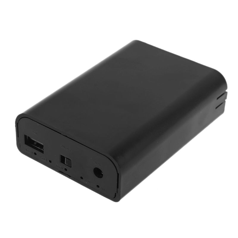 Universele Qc 3.0 Usb Dc 12V Output 6X18650 Batterijen Diy Power Bank Doos Snelle Oplader Voor Gsm wifi Router Led Licht