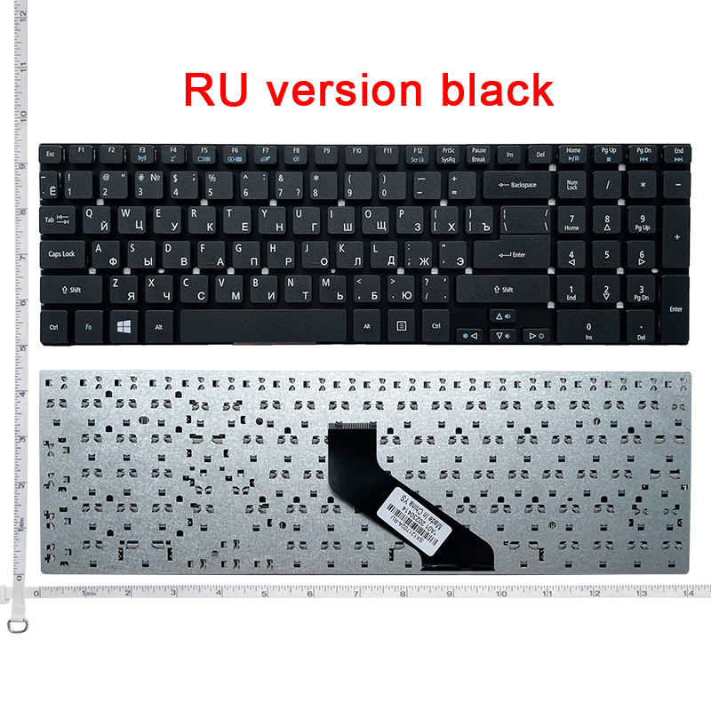 US/UK/RU/SP/FR teclado de ordenador portátil para ACER V5WE2 V5WC2 Q5WV8 Q5WV1 Z5WAH Z5WE3 TMP455 MS2394 CN7-791G 2508-C8UL: Morado