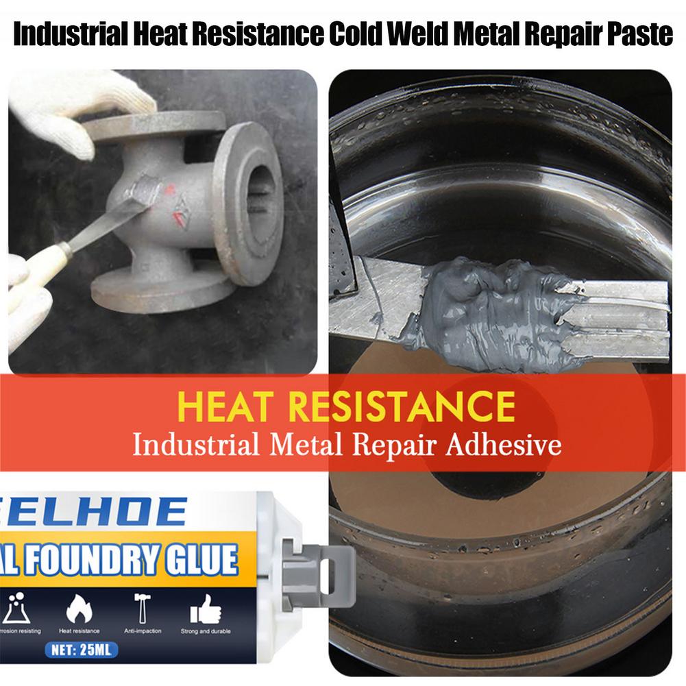 25/50ML Metal Foundry Glue Powerful Industrial Repair Agent Auto Radiator Water Tank Special leakage Plugging Welding Glue