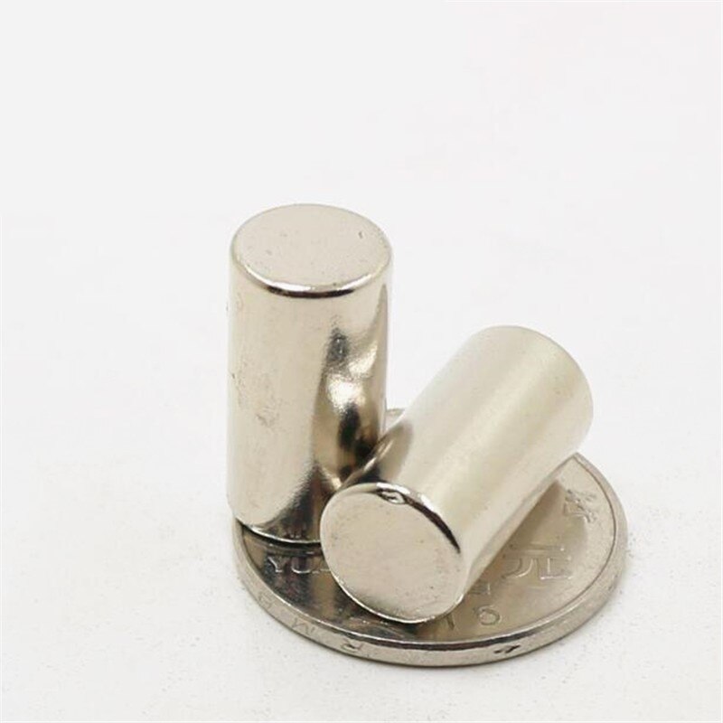 5/10 Pcs 10 Mm X 20 Mm Sterke Ronde Magneten Dia 10X20 Neodymium Magneet Zeldzame Aarde magneet 10*20 Magneet 10 Mm * 20 Mm: 10PCS