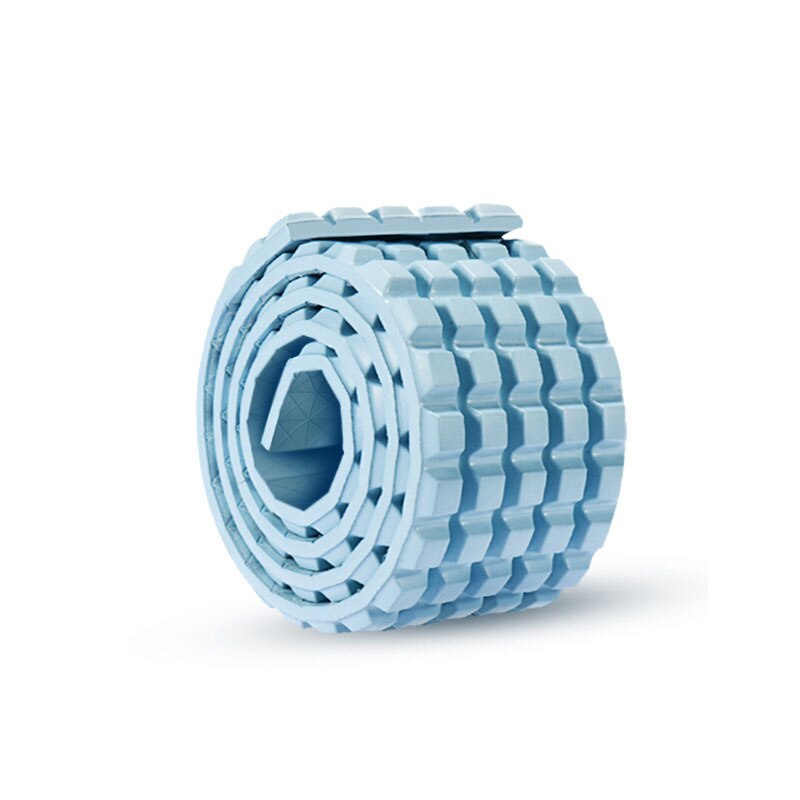 1M long baby bumper bed fence chocolate type thickened bumper EVA upgrade protection tear resistance and UV resistance: blue