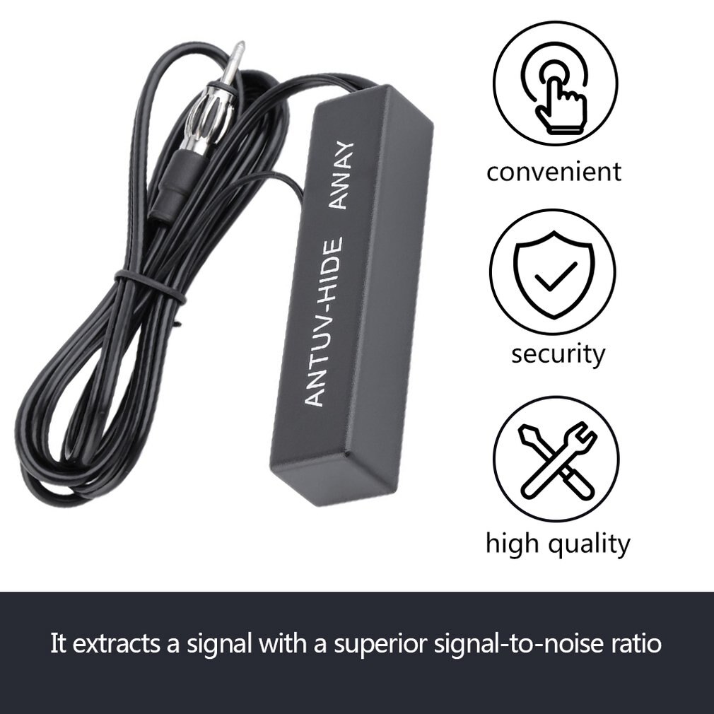 1PCS Car Radio/TV Signal Reception Amplifier Amp Booster 12V/24V