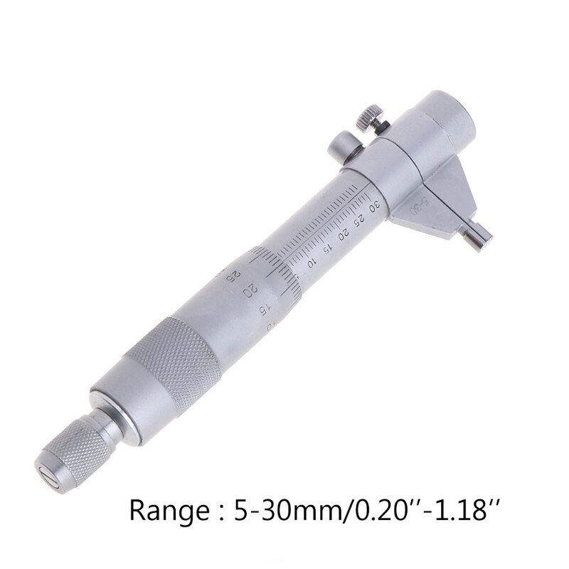 5-30mm Internal Micrometer 0.01mm Stainless Steel Accurate Screw Gauge Metric