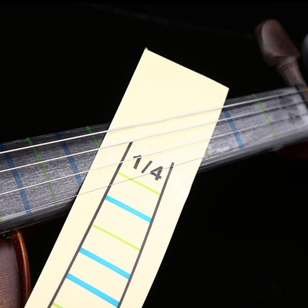 Beginner Violin Scales Put the Bitmap Scale Stickers Accessories Stickers Intonation Violin Leaving Violin Glue Stickers Wi D2C0