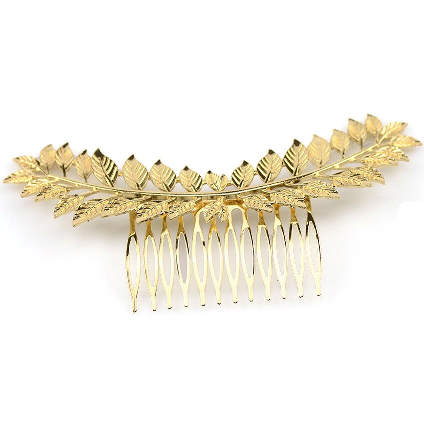 Schmuck Vintage Haar Clip Silber Gold Punk Blätter Kamm Haarnadeln Frauen Mädchen Party Zubehör Legierung Clip Haar