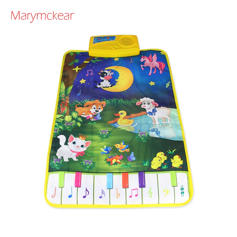 Baby Piano Baby Music Play Mat Musique Animal Music Kids Musical Instruments Animal Music 375x620mm Electronic Mat