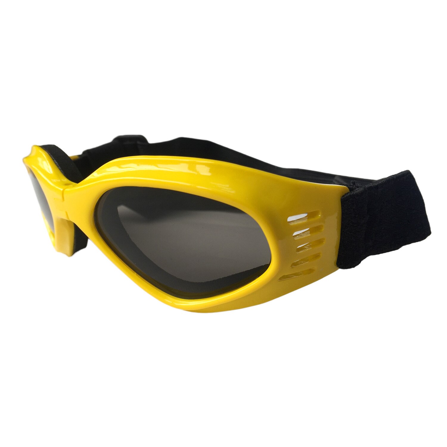 6 farben Nette Haustier Hund Sonnenbrille Sonnenbrille Haustier Katze Brille Auge Tragen Welpen Augenschutz Hundesalon Zubehör Pet dekoration: YELLOW