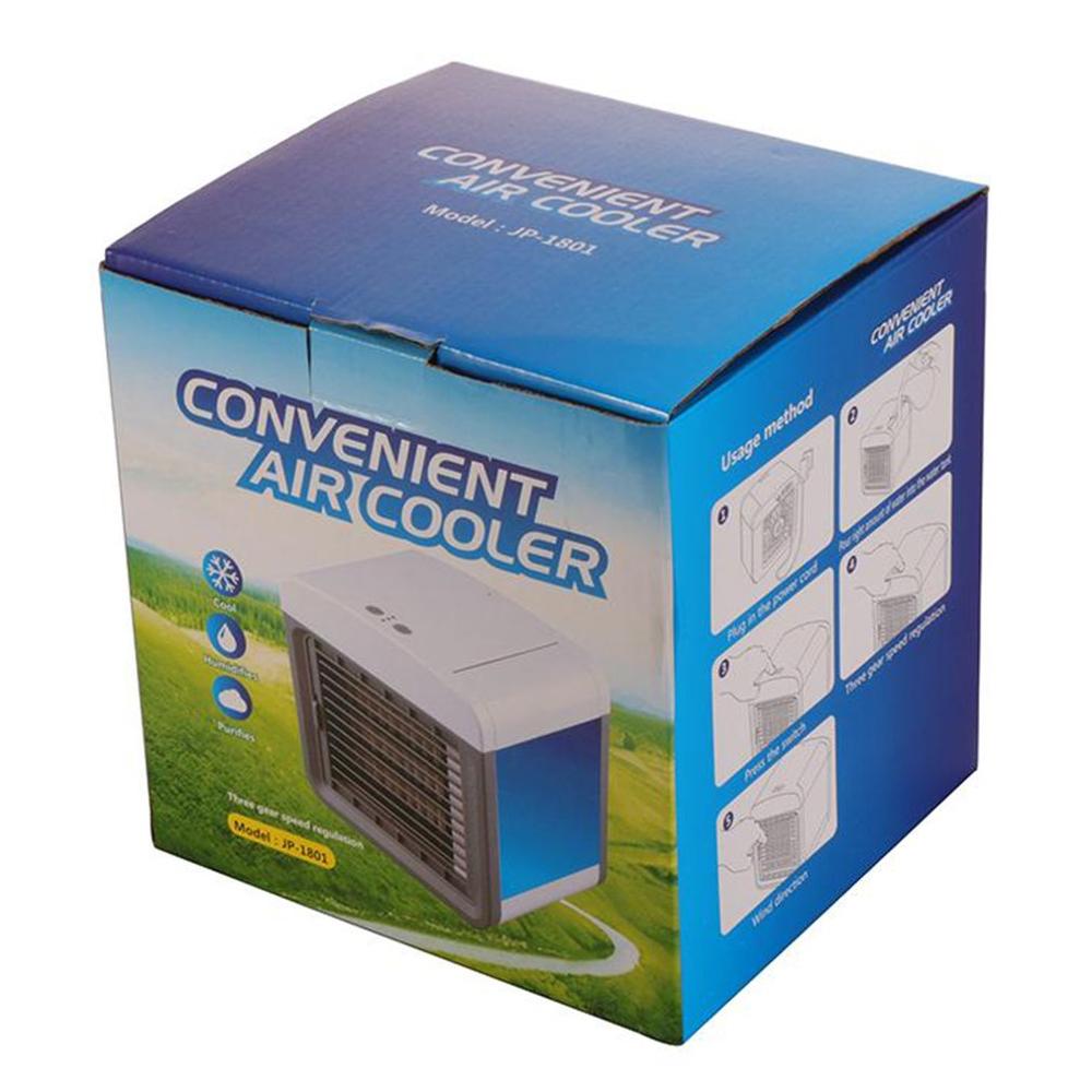 Convenient Air Cooling Fan Portable Digital Air Conditioner Humidifier Purifies Air Cooler Fan