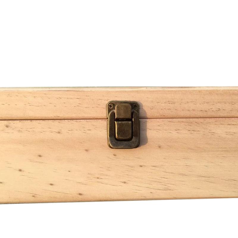Caja de madera para aceites esenciales de 68 rejillas, caja de madera para almacenamiento de aceites esenciales, de madera sólida caja de , caja de aceites esenciales multicuadrada