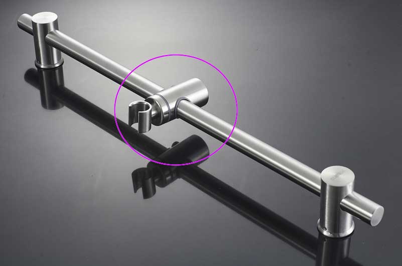 Douche Kraan Slide Bar Geborsteld Nikkel Hoogte Ve... Grandado