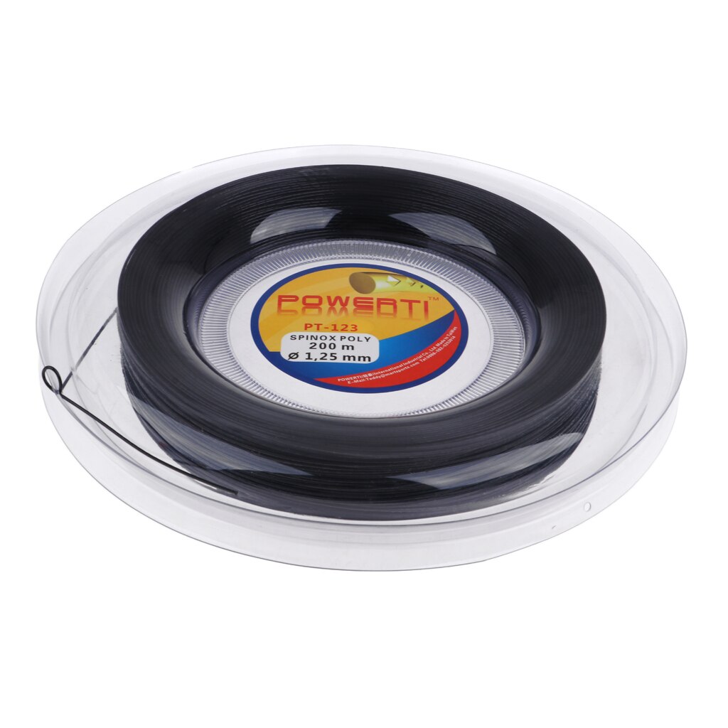 High Elastic Tennis Racket Racquet Strings 200m 1.25mm Replacement for Sports Lover