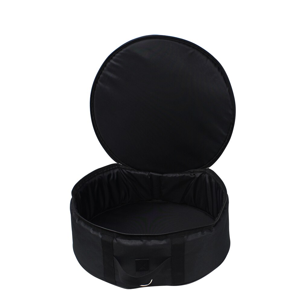 Durable 14 Inch Snare Drum Bag Backpack Case with Shoulder Strap Outside Pockets