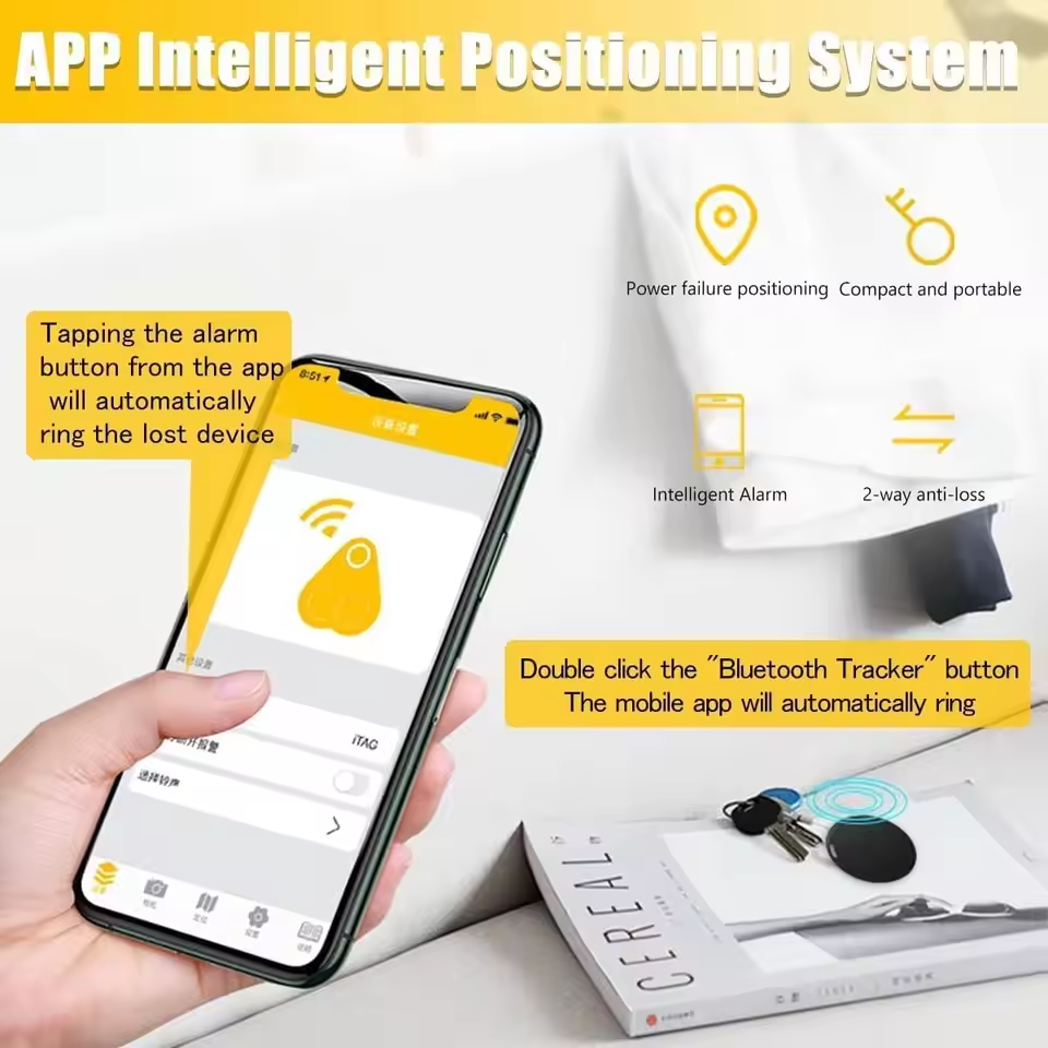 Xiaomi Mini Smart Finder Draagbare Locator Bluetooth 4.0 Tag Tracker Anti Verlies Locatie Kinderen Portemonnee Locator Apparaat Locator
