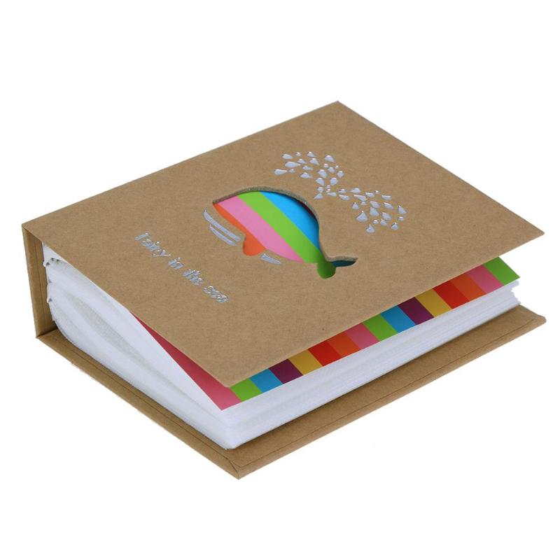 100 bolsillos 6 pulgadas álbum de fotos Marco de almacenamiento de fotos para niños Scrapbooking CAJA DE FOTOS álbum de fotos