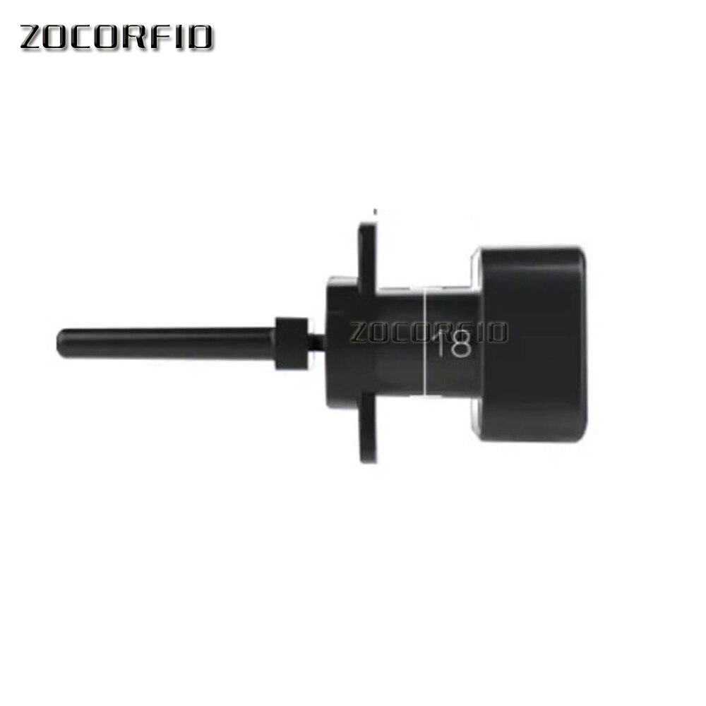 Black security keyless USB rechargeable door lock fingerprint smart lock quick unlock for drawer cabinet